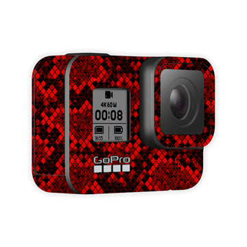 Red Tile Pattern Go Pro Skin