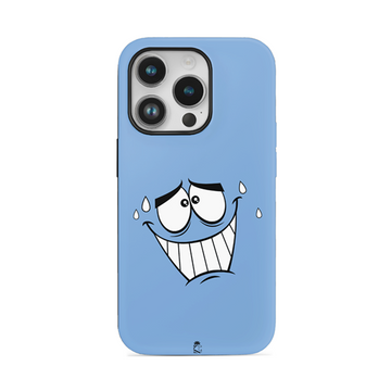 Innocent Blue Face Flexible Soft Silicone Case