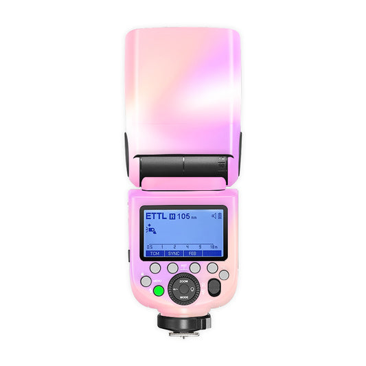Pink Gradient Camera Flash Skin