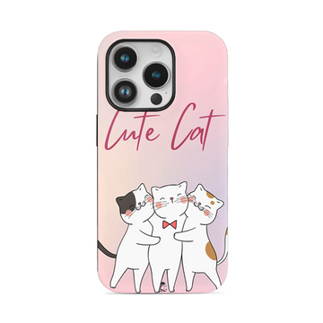 Cute Cat Flexible Soft Silicone Case
