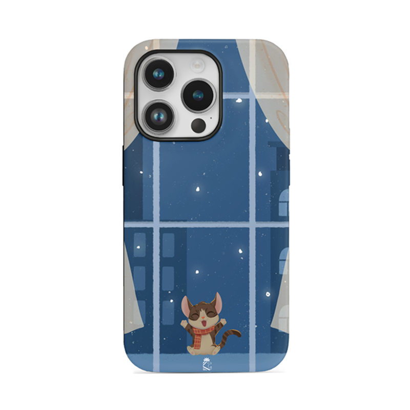 Happy Cat Flexible Soft Silicone Case