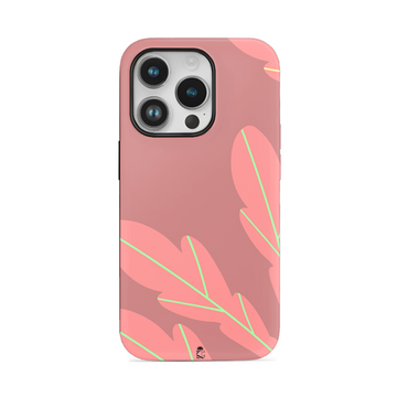 Pink Feathers Flexible Soft Silicone Case