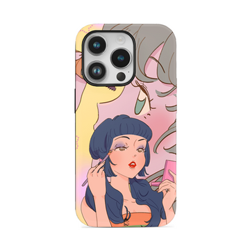 Makeup Lady Flexible Soft Silicone Case