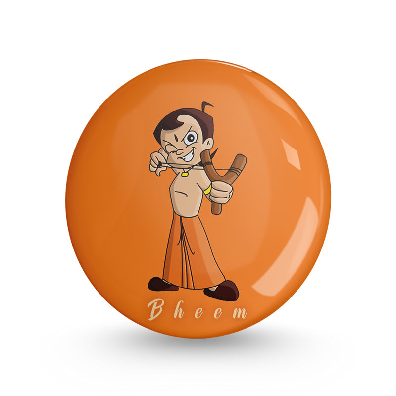 Bheem Pin-back Button Badge