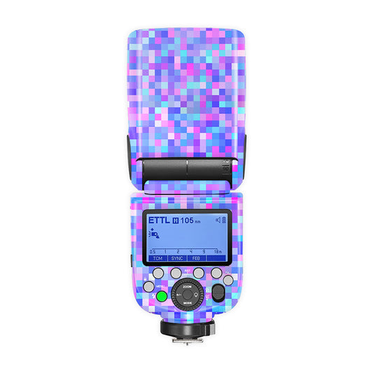 Disco Cubes Camera Flash Skin