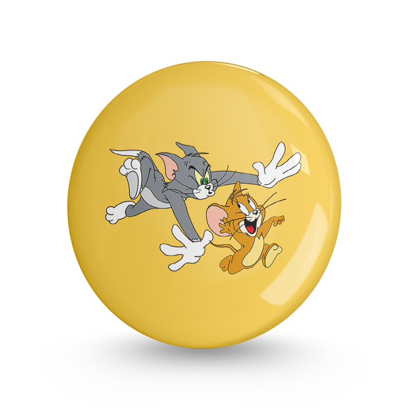 Tom & Jerry Pin-back Button Badge