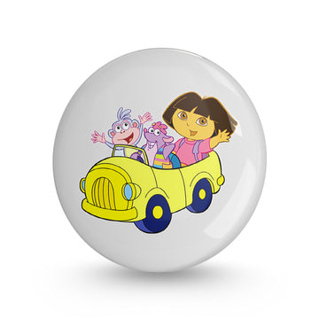 Dora Pin-back Button Badge