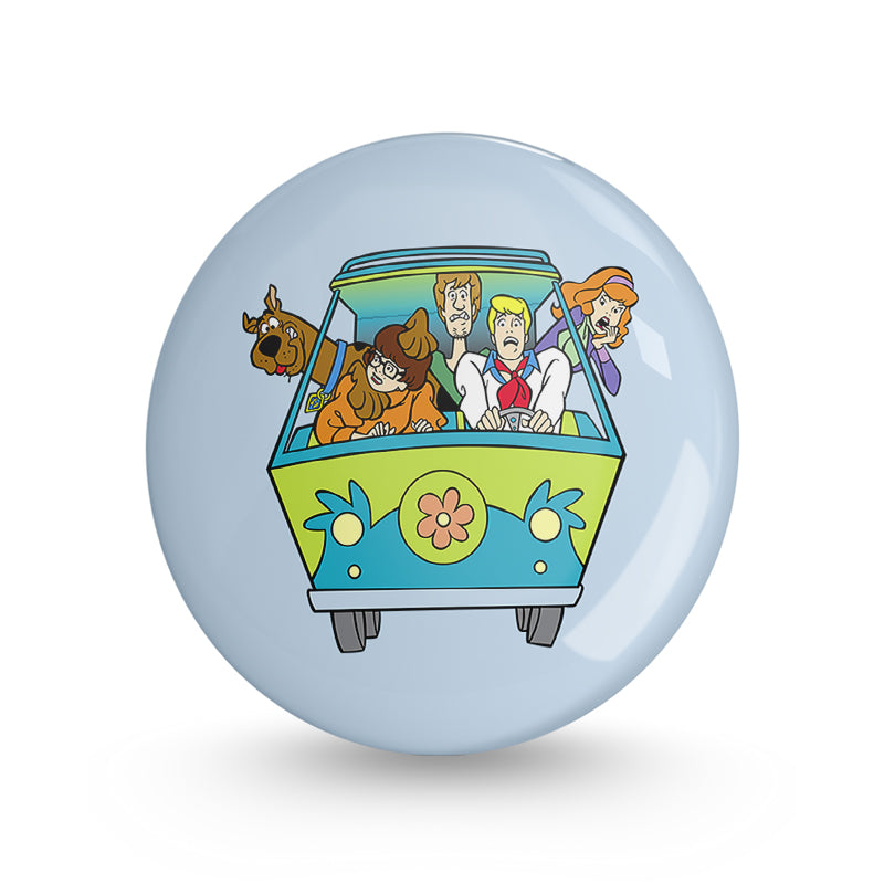 Scooby Dooby Doo Pin-back Button Badge