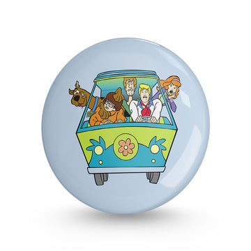 Scooby Dooby Doo Pin-back Button Badge