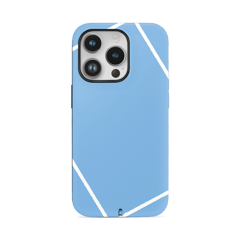 Blue Stripe Flexible Soft Silicone Case