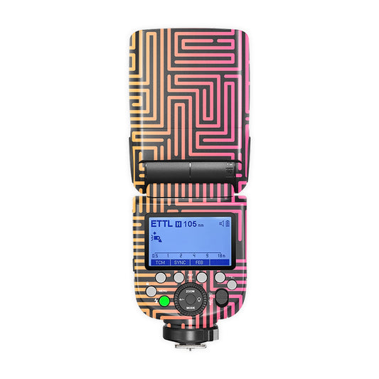 Gradient Maze Camera Flash Skin