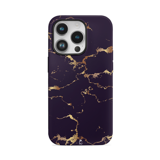 Black & Gold Marble Flexible Soft Silicone Case