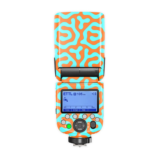 Patch Camo Camera Flash Skin