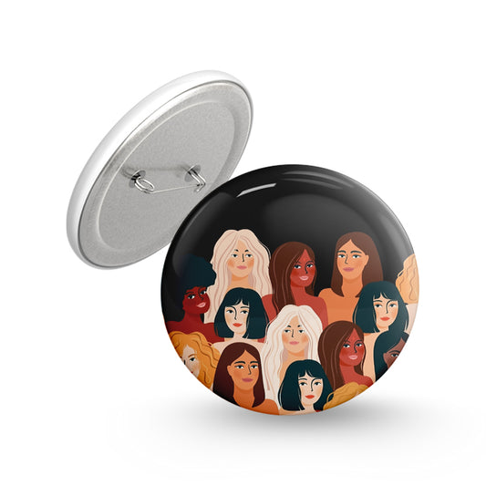 We are One Pin-back Button Badge