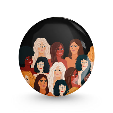 We are One Pin-back Button Badge