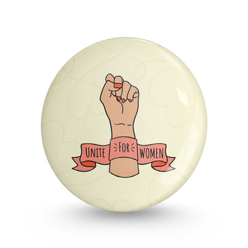 Unite For Women Pin-back Button Badge