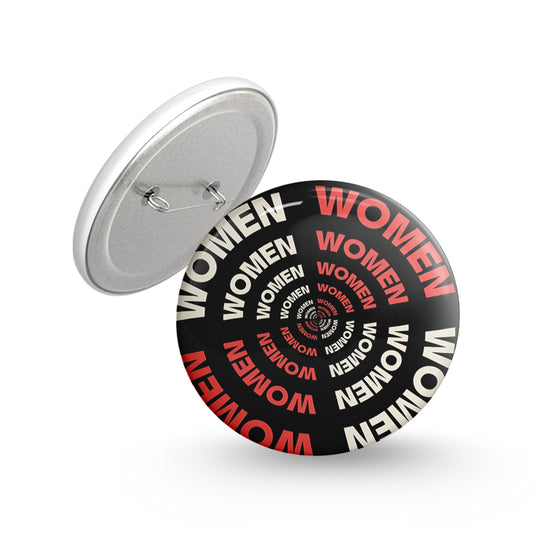 Womens Day Pin-back Button Badge