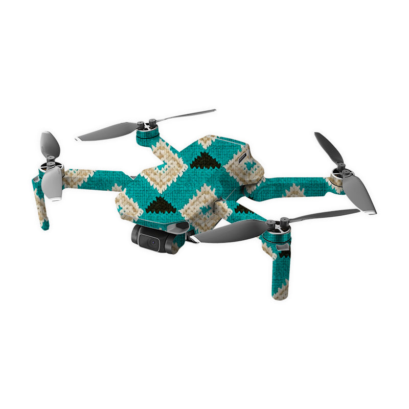 Blue Knit Drone Skin