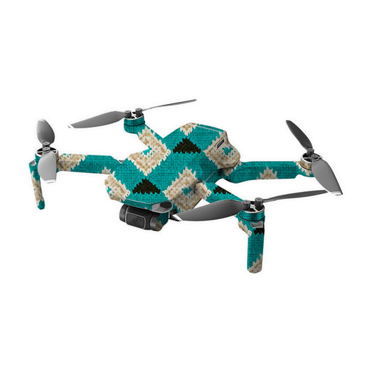 Blue Knit Drone Skin