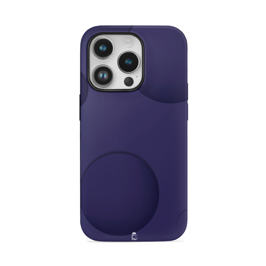 Violet Pattern Flexible Soft Silicone Case
