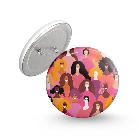 United Pin-back Button Badge