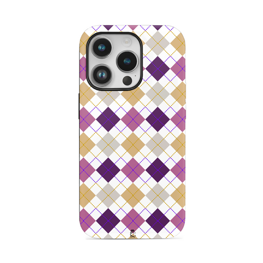 Square Pattern Flexible Soft Silicone Case