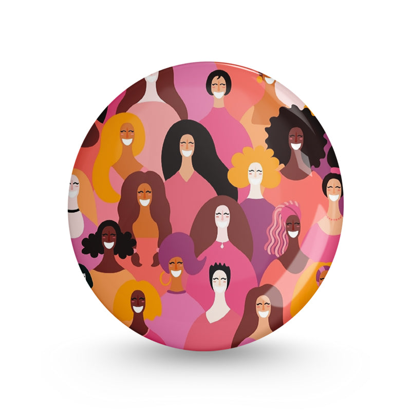 United Pin-back Button Badge