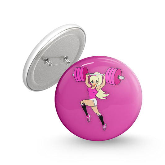 Strong Enough Pin-back Button Badge