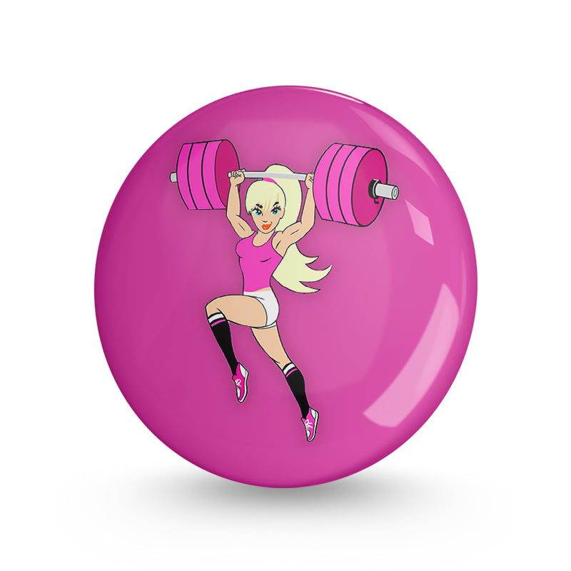 Strong Enough Pin-back Button Badge