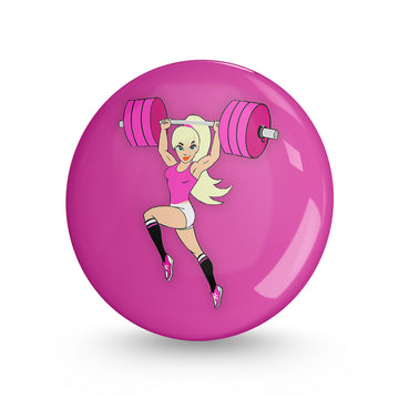 Strong Enough Pin-back Button Badge