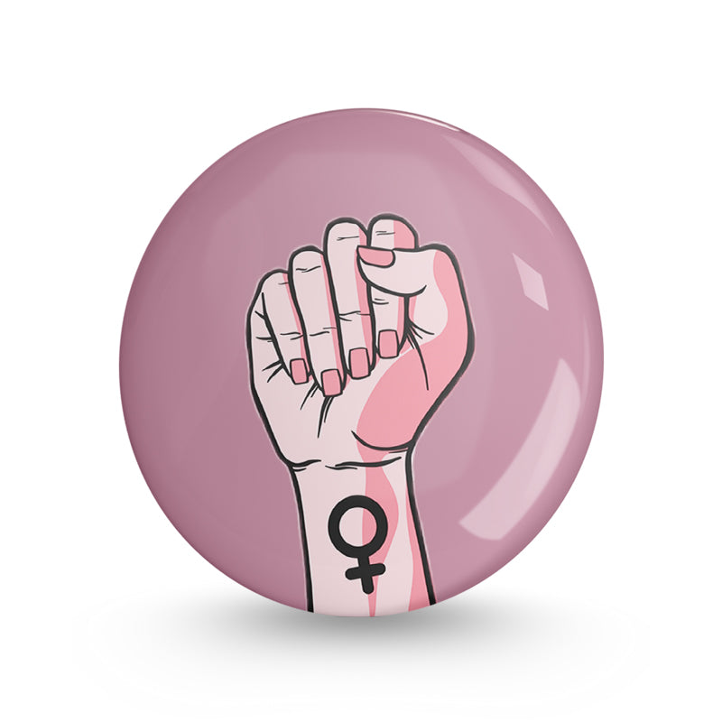 The Rights Pin-back Button Badge