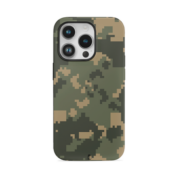 Army Noir Pattern Flexible Soft Silicone Case
