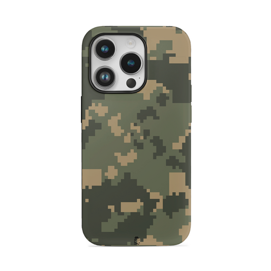 Army Noir Pattern Flexible Soft Silicone Case