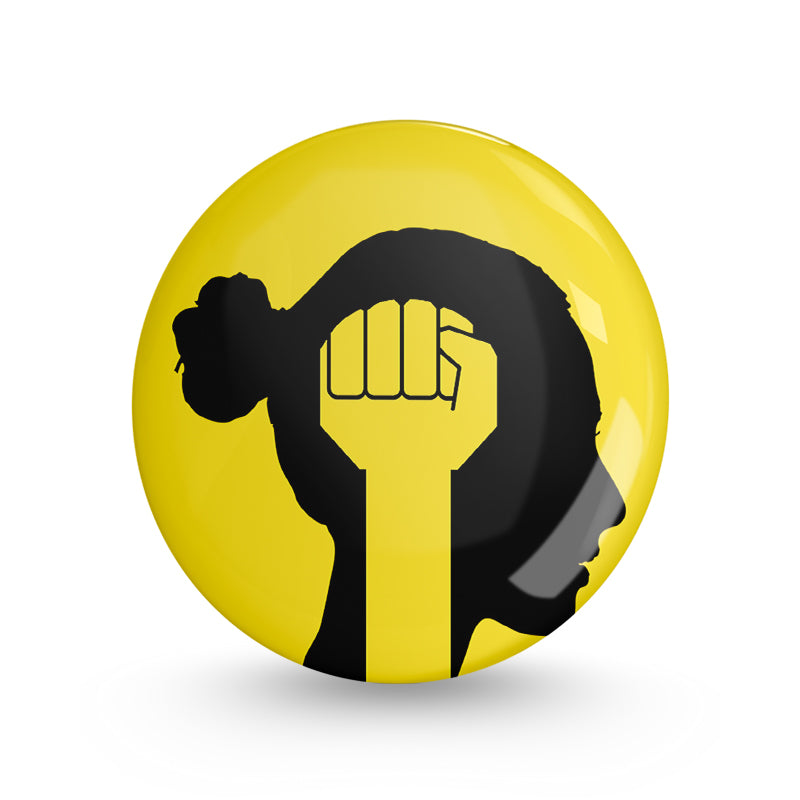 Raise and Shine Pin-back Button Badge