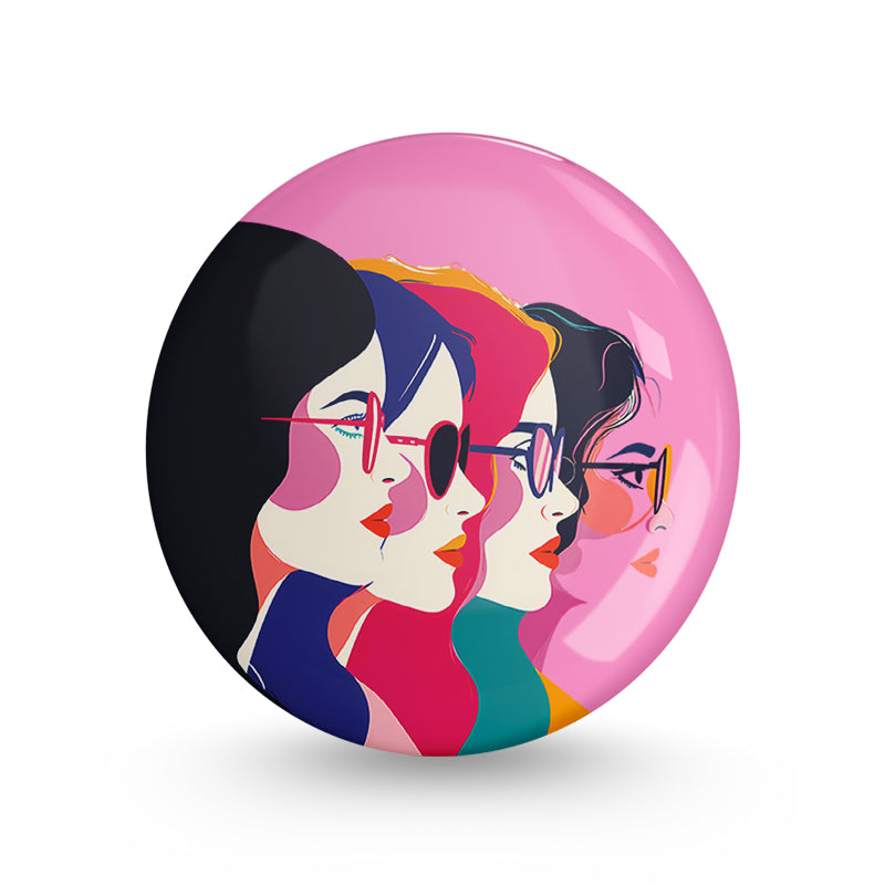 Girl Squad Pin-back Button Badge