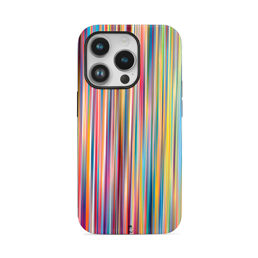 Mixed Line Stripes Flexible Soft Silicone Case