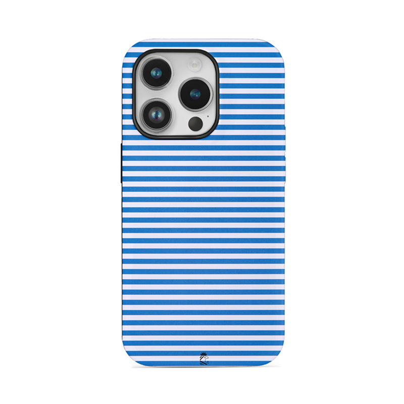 Blue Lines Flexible Soft Silicone Case
