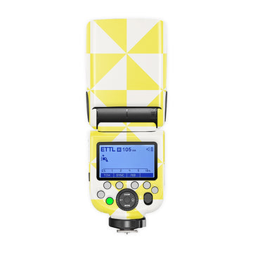 Yellow Angles Camera Flash Skin