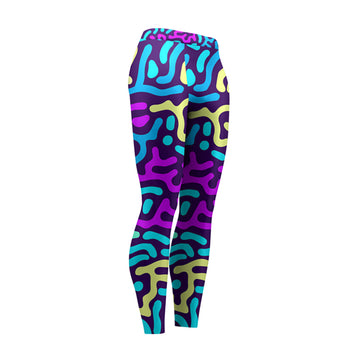 Doodle Foodle Fantasy High Waist Leggings
