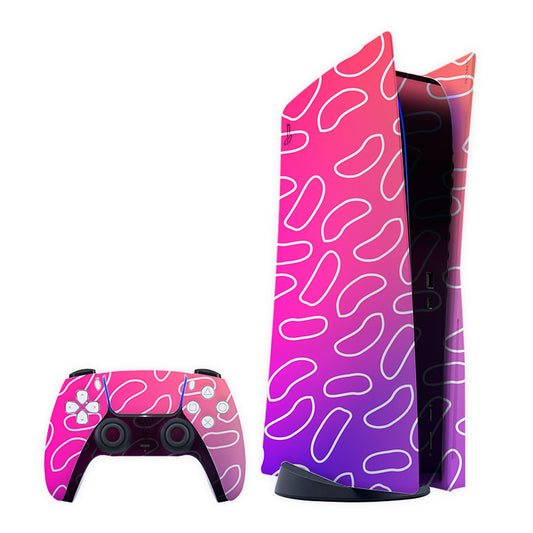 Pink Peanuts Play Station Skin