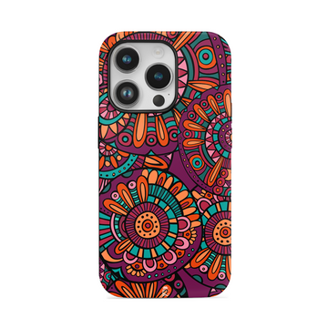 Mandala Wheels Flexible Soft Silicone Case