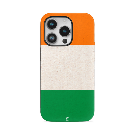 India Flag Flexible Soft Silicone Case