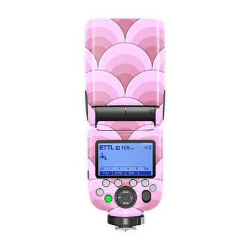 Pink Arcs Camera Flash Skin