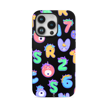 Unicorn Alpha Numerics Flexible Soft Silicone Case