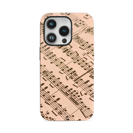 Musical Notes Flexible Soft Silicone Case