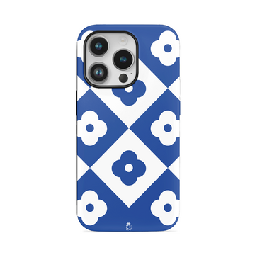 Flower Squares Flexible Soft Silicone Case