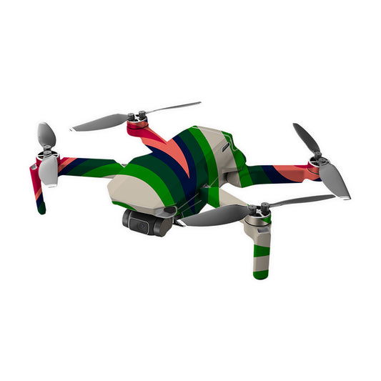 Green Spades Drone Skin