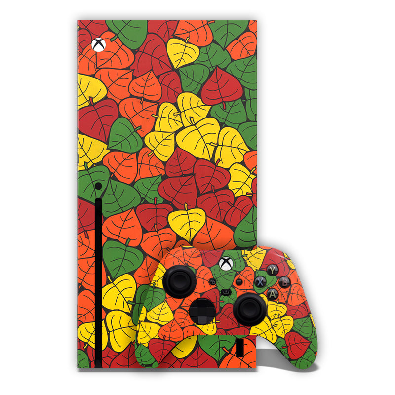 Colourful Leaf Xbox Skin