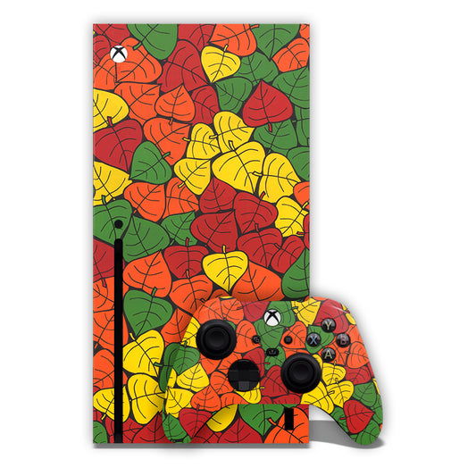 Colourful Leaf Xbox Skin