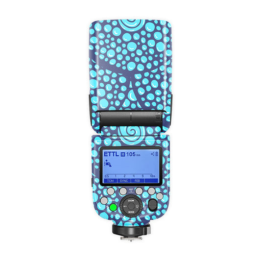 Water Droplets Camera Flash Skin